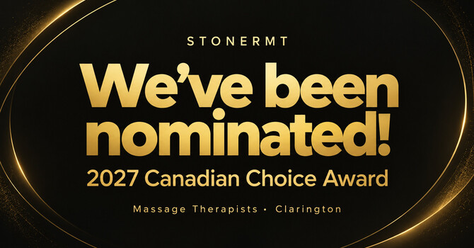 We’ve been nominated! Support StoneRMT for the 2027 Canadian Choice Award — Nominate by Oct 31